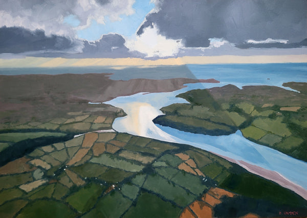 Autumn Sunset, Camel Estuary