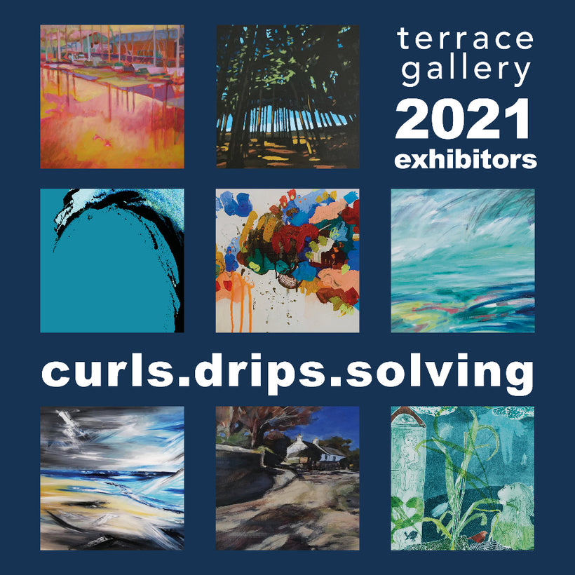 curls.drips.solving exhibition