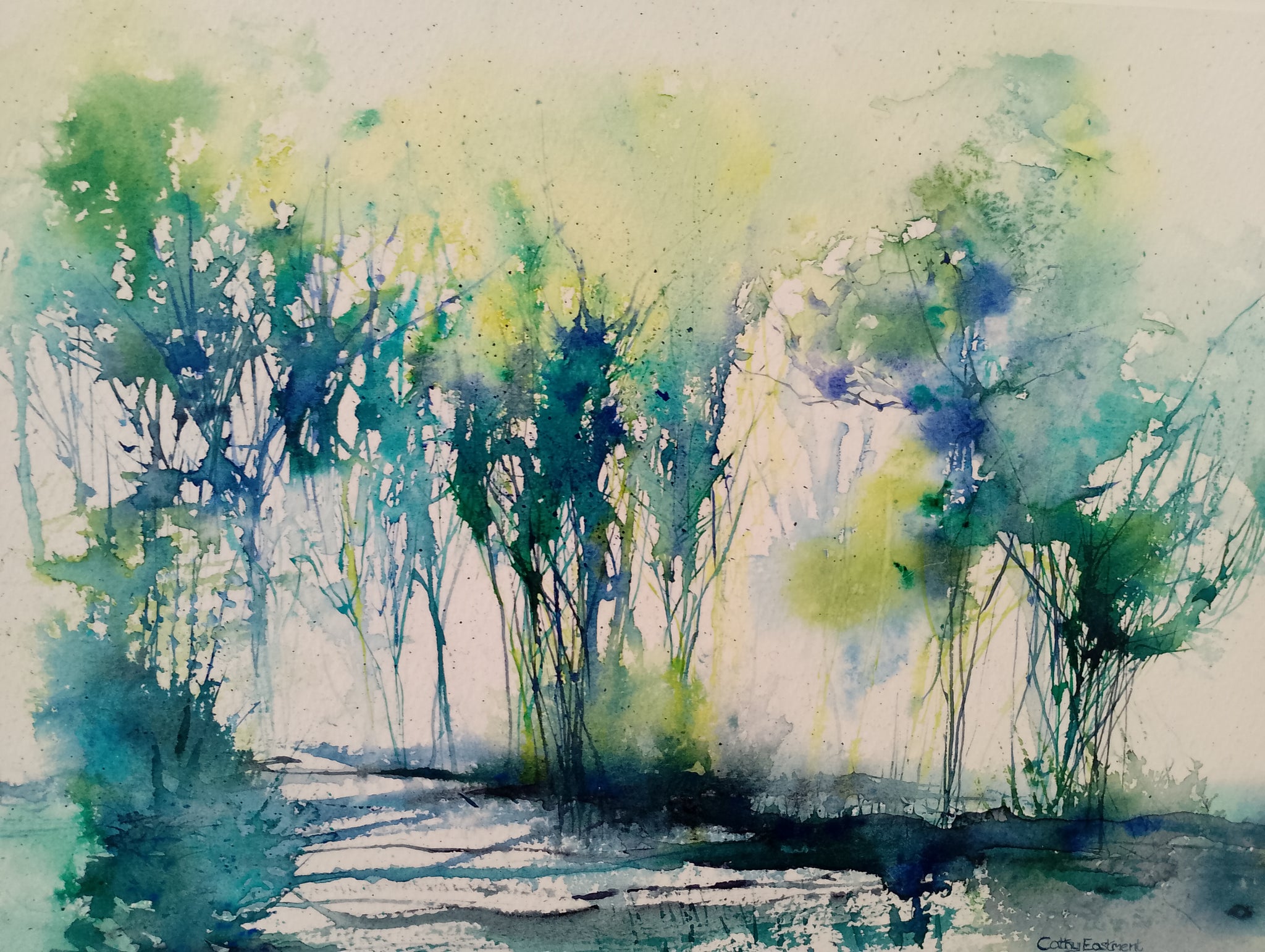 All Calm in the Woods