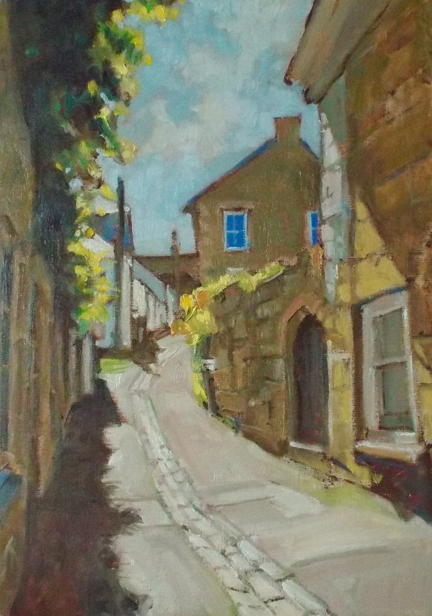 Newlyn Back Street summer