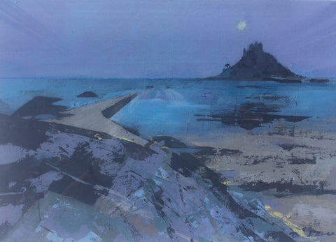 St Michaels Mount by Moonlight