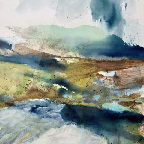 Walks along the Camel Estuary  - Sudden downpour
