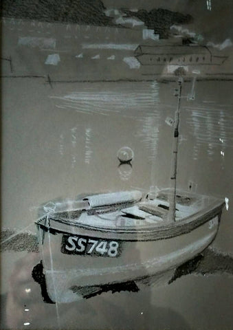 Newlyn Harbour Sketch