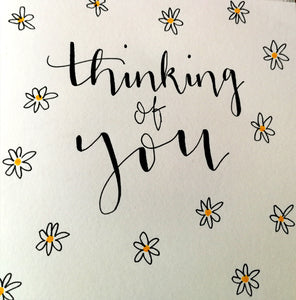 Thinking of you - greetings card